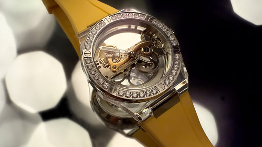 Luxe Transparant Horloge