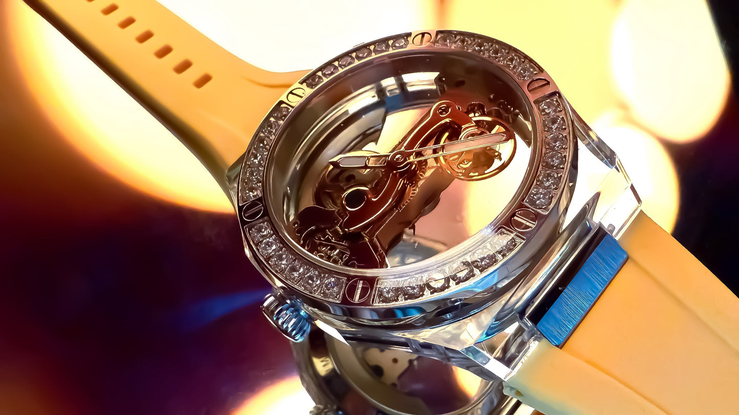 Luxe Transparant Horloge