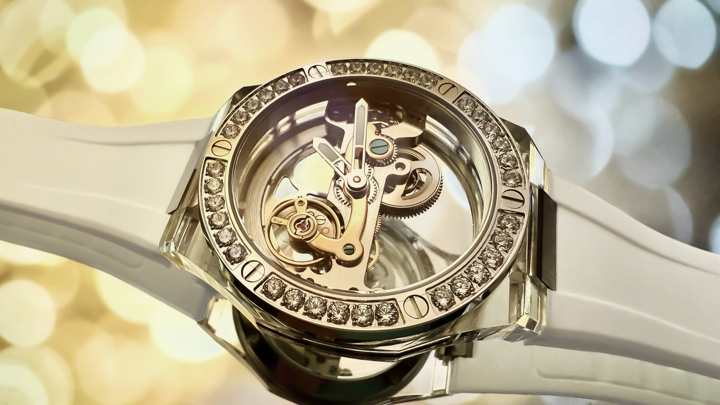 Luxe Transparant Horloge