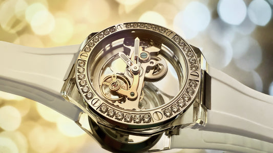 Luxe Transparant Horloge