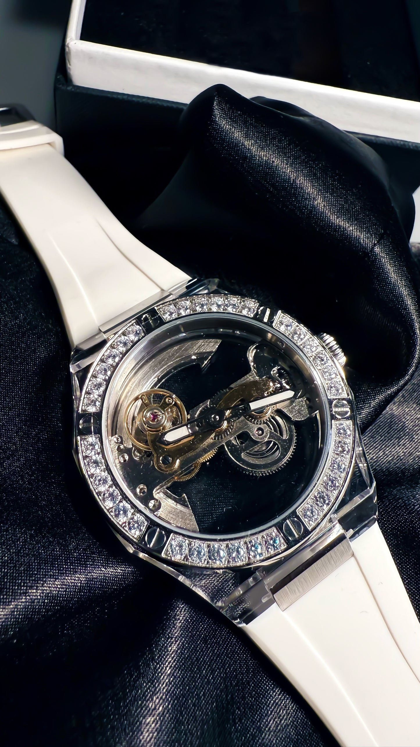 Luxe Transparant Horloge